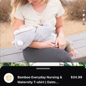 2 Kindred bravely breastfeeding shirts